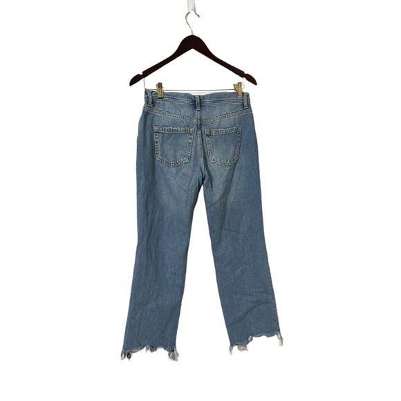 FREE PEOPLE WE THE FREE Maggie Distressed Crop Jeans - Picture 6 of 10